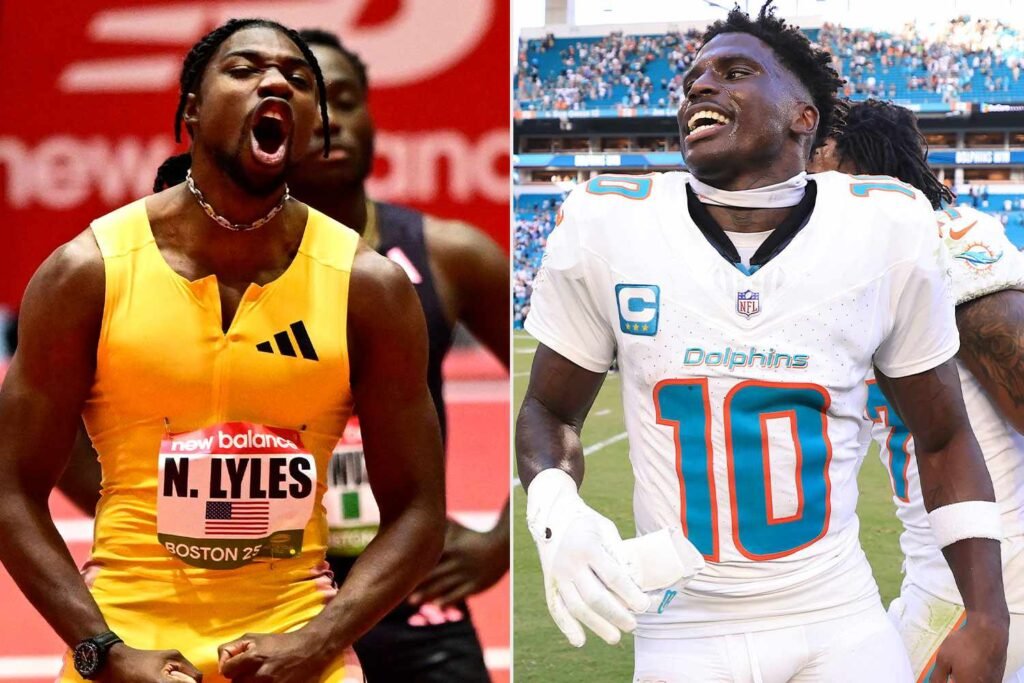 "BREAKING NEWS: Miami Dolphins WR Tyreek Hill Sue For Bad Mouthing American Sprinter Noah Lyles 