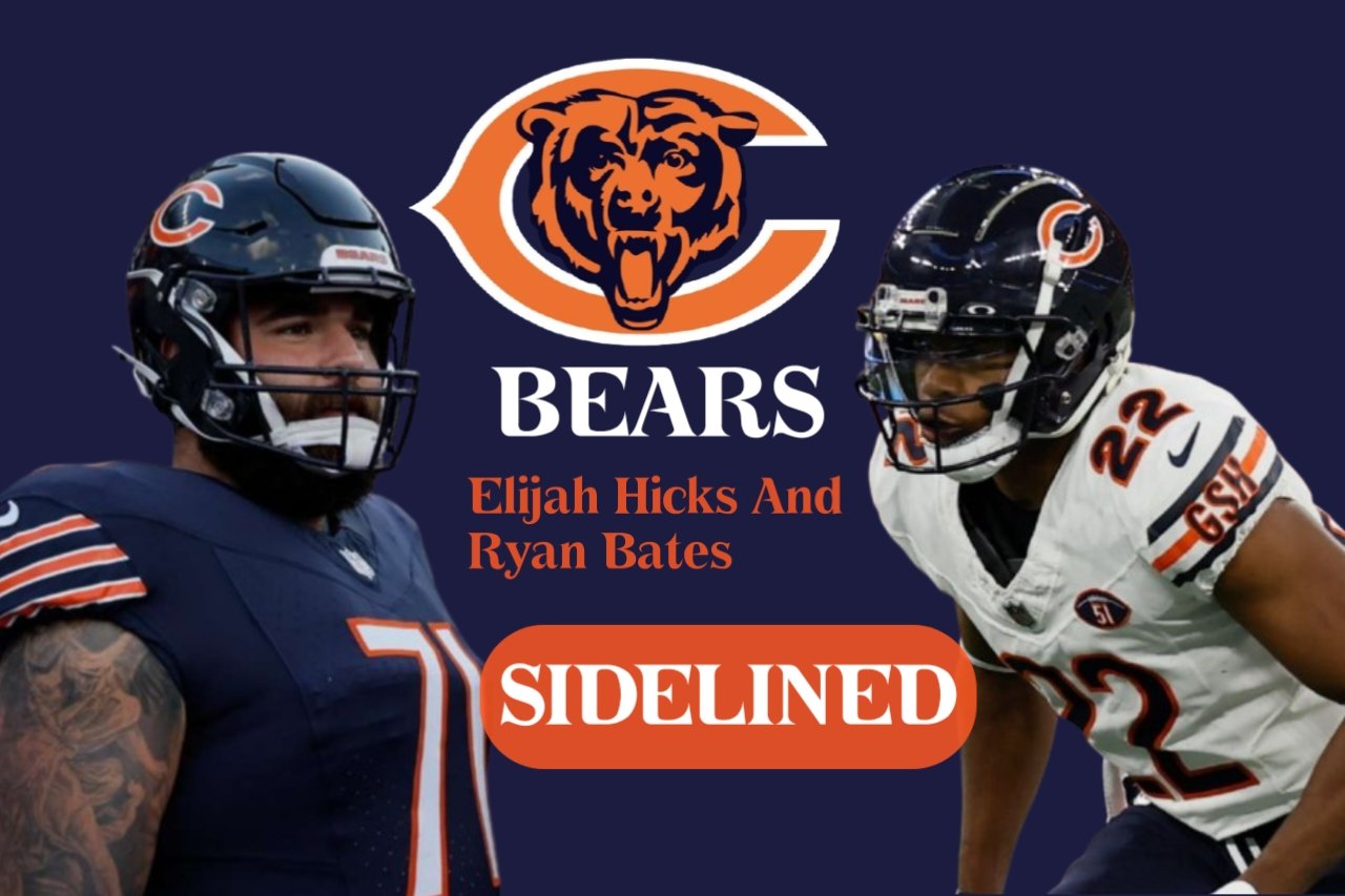 BREAKING NEWS: Chicago Bears Sidelined DB Elijah Hicks And OL Ryan Bates Indefinitely Amid Critical Injury.