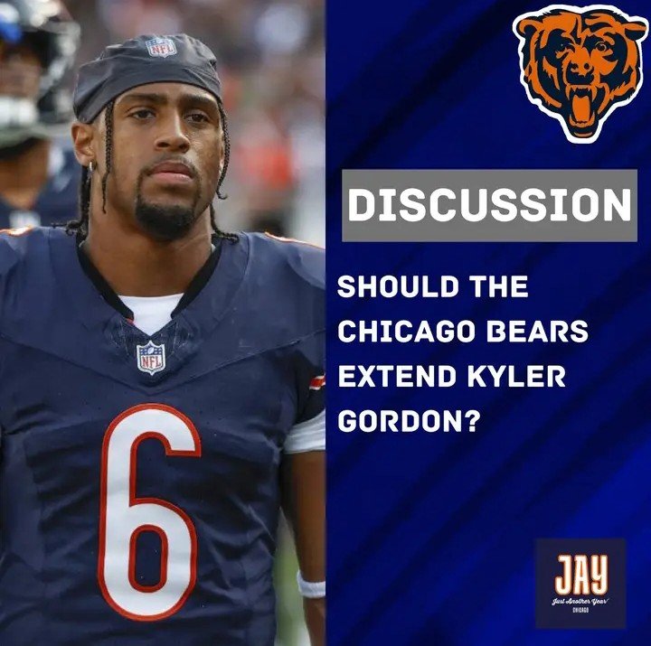 JUST IN: Kyler Gordon Explains As He Enters The Last Year Of His Rookie Contract With Chicago Bears, Should The Bears Extend His Contract Or Make Him A Free Agent?