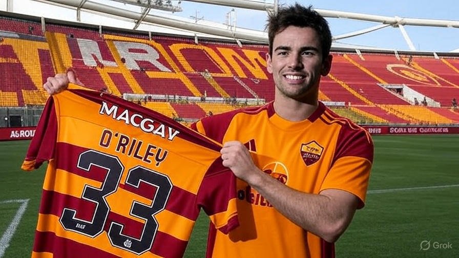 CONFIRMED: As Roma Has Secure Centre Midfielder Matt O'Riley To A Three-year Deal Worth...